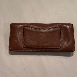 Marc Jacobs Chocolate Leather Clutch
